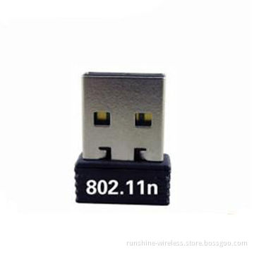 Mini Wi-Fi USB Adapter/Nano Wi-Fi dongle/WLAN Card, 150Mbps